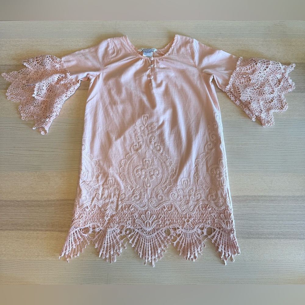 Chasing Fireflies girls size 5 pink dress